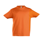 Kinder-T-Shirt aus 100 % Baumwolle, 190 g/m2, SOL'S Imperial farbe orange