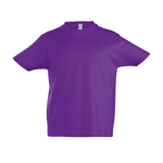 Kinder-T-Shirt aus 100 % Baumwolle, 190 g/m2, SOL'S Imperial farbe purpurfarben zweite Ansicht