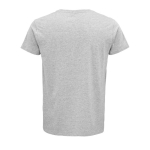 T-Shirts bedrucken aus Bio-Baumwolle 150 g/m2 SOL'S Crusader farbe grau mamoriert Rückansicht