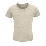 Kinder-T-Shirt aus 100 % Bio-Baumwolle, 150 g/m², SOL'S Crusader farbe elfenbeinfarben dritte Ansicht