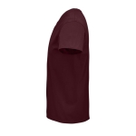 Tailliertes Unisex-T-Shirt aus Bio-Baumwolle, 175 g/m2, SOL'S Pioneer farbe bordeaux seitliche Ansicht