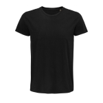 Tailliertes Unisex-T-Shirt aus Bio-Baumwolle, 175 g/m2, SOL'S Pioneer farbe schwarz dritte Ansicht