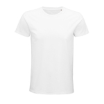 Tailliertes Unisex-T-Shirt aus Bio-Baumwolle, 175 g/m2, SOL'S Pioneer farbe weiß neunte Ansicht