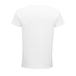 Tailliertes Unisex-T-Shirt aus Bio-Baumwolle, 175 g/m2, SOL'S Pioneer farbe weiß Rückansicht