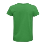 Tailliertes Unisex-T-Shirt aus Bio-Baumwolle, 175 g/m2, SOL'S Pioneer farbe grün Rückansicht