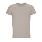 Tailliertes Unisex-T-Shirt aus Bio-Baumwolle, 175 g/m2, SOL'S Pioneer farbe beige