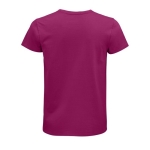 Tailliertes Unisex-T-Shirt aus Bio-Baumwolle, 175 g/m2, SOL'S Pioneer farbe pink Rückansicht