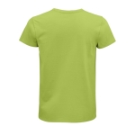 Tailliertes Unisex-T-Shirt aus Bio-Baumwolle, 175 g/m2, SOL'S Pioneer farbe hellgrün Rückansicht