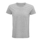 Tailliertes Unisex-T-Shirt aus Bio-Baumwolle, 175 g/m2, SOL'S Pioneer farbe grau mamoriert