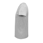 Tailliertes Unisex-T-Shirt aus Bio-Baumwolle, 175 g/m2, SOL'S Pioneer farbe grau mamoriert seitliche Ansicht
