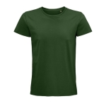 Tailliertes Unisex-T-Shirt aus Bio-Baumwolle, 175 g/m2, SOL'S Pioneer farbe dunkelgrün Stimmungsbild