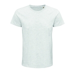 Tailliertes Unisex-T-Shirt aus Bio-Baumwolle, 175 g/m2, SOL'S Pioneer farbe hellgrau