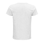 Tailliertes Unisex-T-Shirt aus Bio-Baumwolle, 175 g/m2, SOL'S Pioneer farbe hellgrau Rückansicht