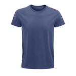 Tailliertes Unisex-T-Shirt aus Bio-Baumwolle, 175 g/m2, SOL'S Pioneer farbe jeansblau