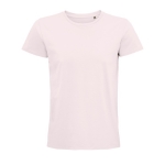 Tailliertes Unisex-T-Shirt aus Bio-Baumwolle, 175 g/m2, SOL'S Pioneer farbe pastellrose