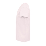 Tailliertes Unisex-T-Shirt aus Bio-Baumwolle, 175 g/m2, SOL'S Pioneer farbe pastellrose seitliche Ansicht