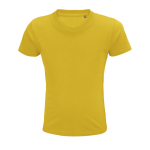 Kinder-T-Shirt aus 100 % Bio-Baumwolle, 175 g/m2, SOL'S Pioneer farbe gold