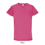 Funktionsshirts aus Polyester für Siebdruck, 130 g/m2, SOL'S Sprint farbe pink zehnte Ansicht