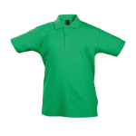Kinder-Poloshirts aus 100 % Baumwolle, 170 g/m², SOL'S Summer II farbe grün achte Ansicht