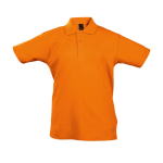 Kinder-Poloshirts aus 100 % Baumwolle, 170 g/m², SOL'S Summer II farbe orange