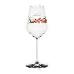 Weinglas mit Logo bedrucken, spülmaschinenfest, 370 ml farbe transparent