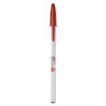 Kugelschreiber der Marke BIC mit blauer Tinte und Kappe bedrucken