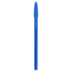 Kugelschreiber der Marke BIC mit blauer Tinte und Kappe bedrucken