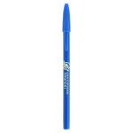 Kugelschreiber der Marke BIC mit blauer Tinte und Kappe bedrucken