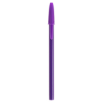 Kugelschreiber der Marke BIC mit blauer Tinte und Kappe bedrucken