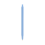 Günstiger langlebiger BIC-Kugelschreiber mit blauer Tinte farbe blau Ansicht von hinten