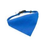 Halsband Typ Bandana für Hunde mit Logo bedrucken farbe blau erste Ansicht