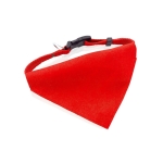 Halsband Typ Bandana für Hunde mit Logo bedrucken farbe rot erste Ansicht