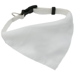 Halsband Typ Bandana für Hunde mit Logo bedrucken farbe weiß