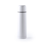 Thermoskanne aus Edelstahl mit Deckel als Becher, 500ml farbe weiß erste Ansicht