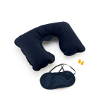 Reiseset mit Nackenkissen, Schlafmaske und Ohrstöpsel erste Ansicht
