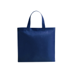 Farbige Non-Woven-Tasche mit kurzen Henkeln, 80 g/m² farbe marineblau erste Ansicht