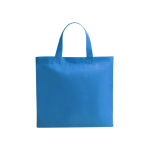 Farbige Non-Woven-Tasche mit kurzen Henkeln, 80 g/m² farbe hellblau erste Ansicht