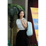 Diebstahlsicherer Laptop-Rucksack mit RFID-Tasche mit Logo, 15,6'' farbe mintgrün