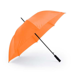 Automatischer Regenschirm als Werbeartikel mit Logo bedrucken, Ø 116 farbe orange