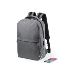 Bedruckbarer Laptoprucksack aus recyceltem Kunststoff mit Logo, 15” dritte Ansicht