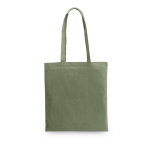 Farbige Baumwolltasche als Messegeschenk, 140 g/m² farbe militärgrün