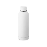 Thermosflasche aus Edelstahl mit matter Oberfläche, 500ml farbe weiß