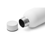 Thermosflasche aus Edelstahl mit matter Oberfläche, 500ml farbe weiß fünfte Ansicht