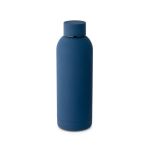 Thermosflasche aus Edelstahl mit matter Oberfläche, 500ml farbe marineblau