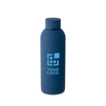 Thermosflasche aus Edelstahl mit matter Oberfläche, 500ml Ansicht mit Druckbereich