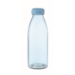 Plastikflasche aus RPET, BPA-frei und in vielen Farben, 500 ml farbe transparentes hellblau