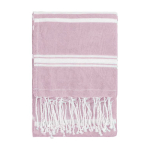Strandtuch aus Baumwolle und Polyester in bunten Farben farbe hellrosa