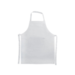 Einfache Kochschürze als Werbeartikel aus Polyester, 200 g/m2