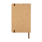 Notizbuch mit Cover aus Bambus und liniertem Papier als Werbegeschenk, A5 erste Ansicht