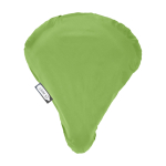 Fahrradsattelbezug aus RPET mit Elastikband als Werbeartikel zweite Vorderansicht